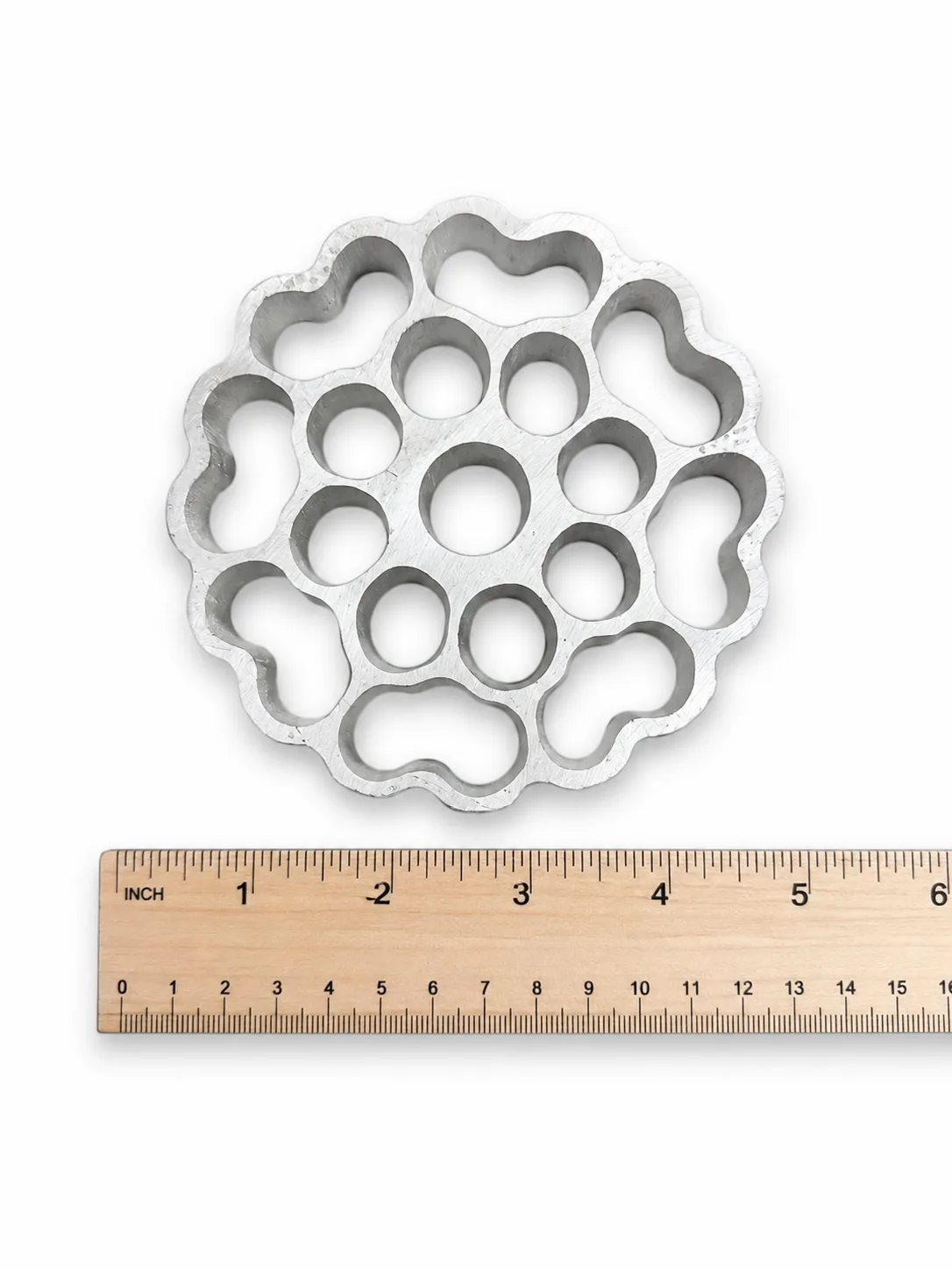 Flower Buñuelo Mold with Handle 5in
