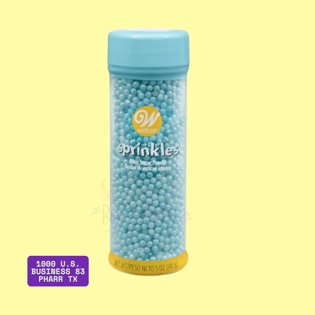 Blue Pearl Sprinkles – Edible Cake & Cupcake Decoration