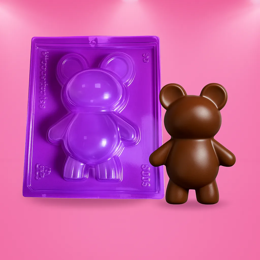 3D Bear Chocolate Mold