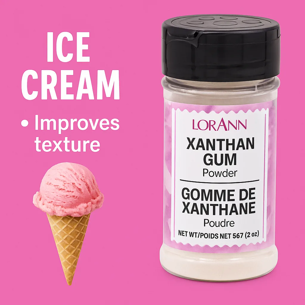 LorAnn Xanthan Gum – Perfect for Smooth Ice Cream & Gluten-Free Baking