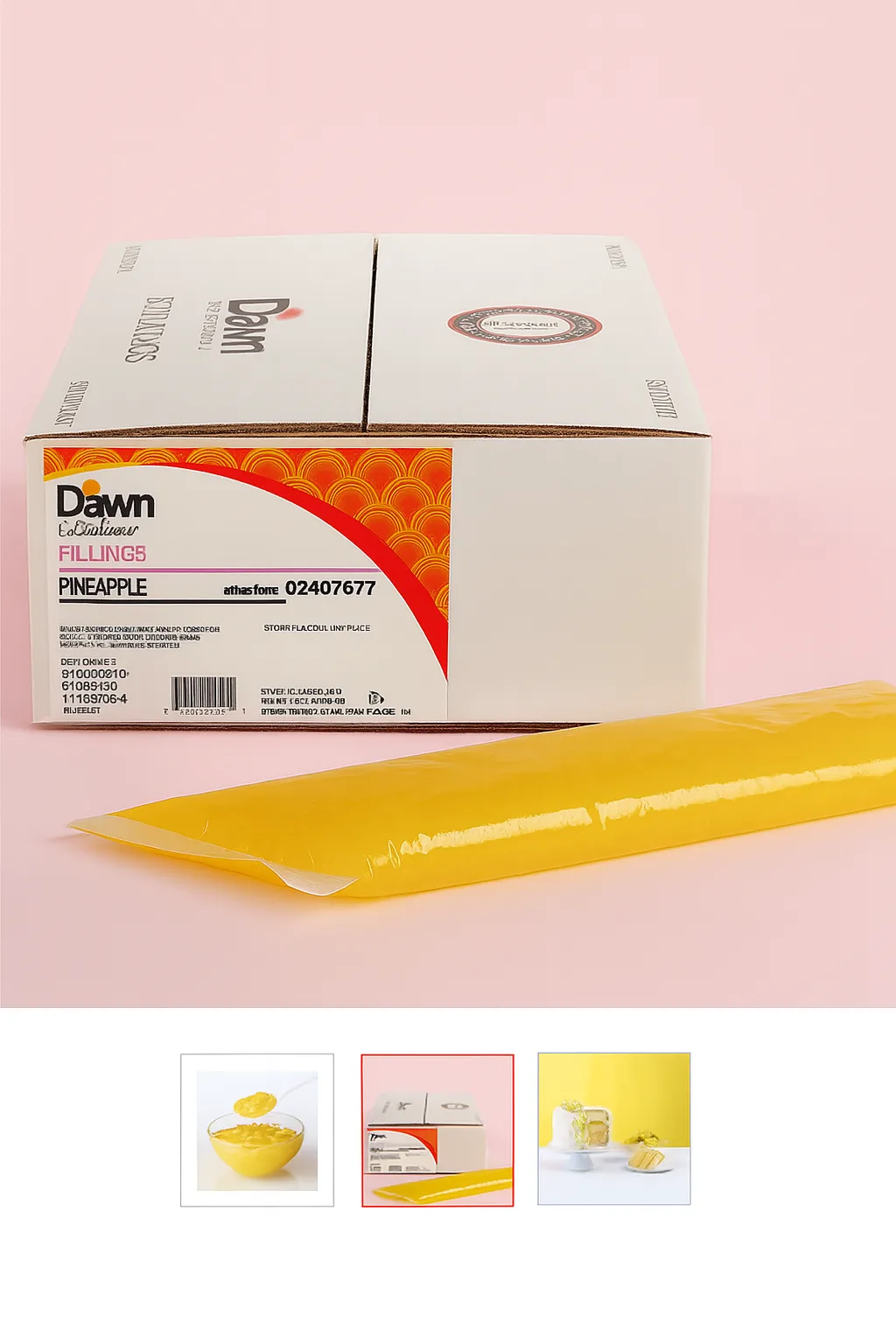 Dawn Exceptional Crushed Pineapple Filling – 2 lb Pouch
