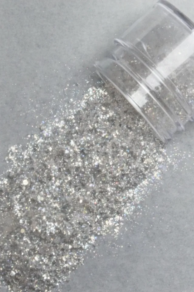 Edible Chunky Rainbow Sparkle Dust – Iridescent Cake Glitter for Desserts