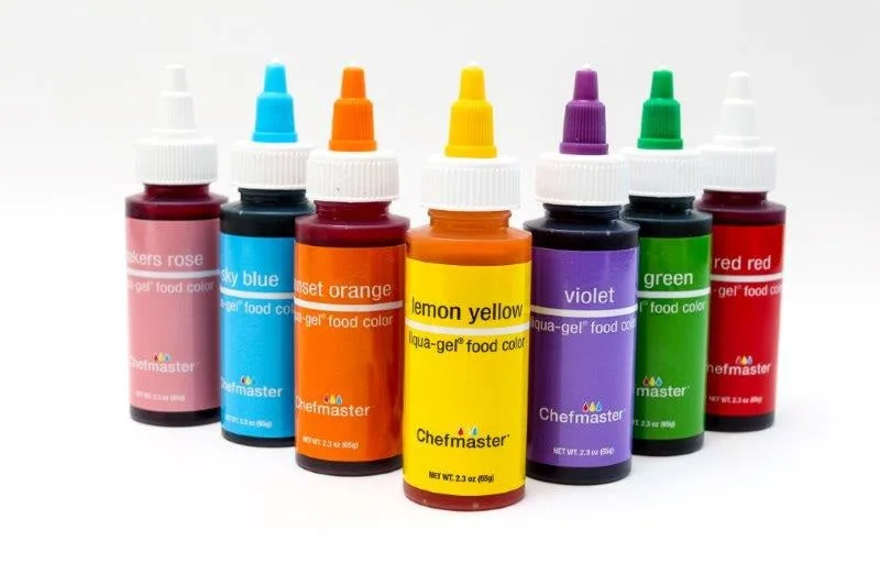 Chefmaster Ivory Liqua-Gel® Food Coloring – 2.3 oz