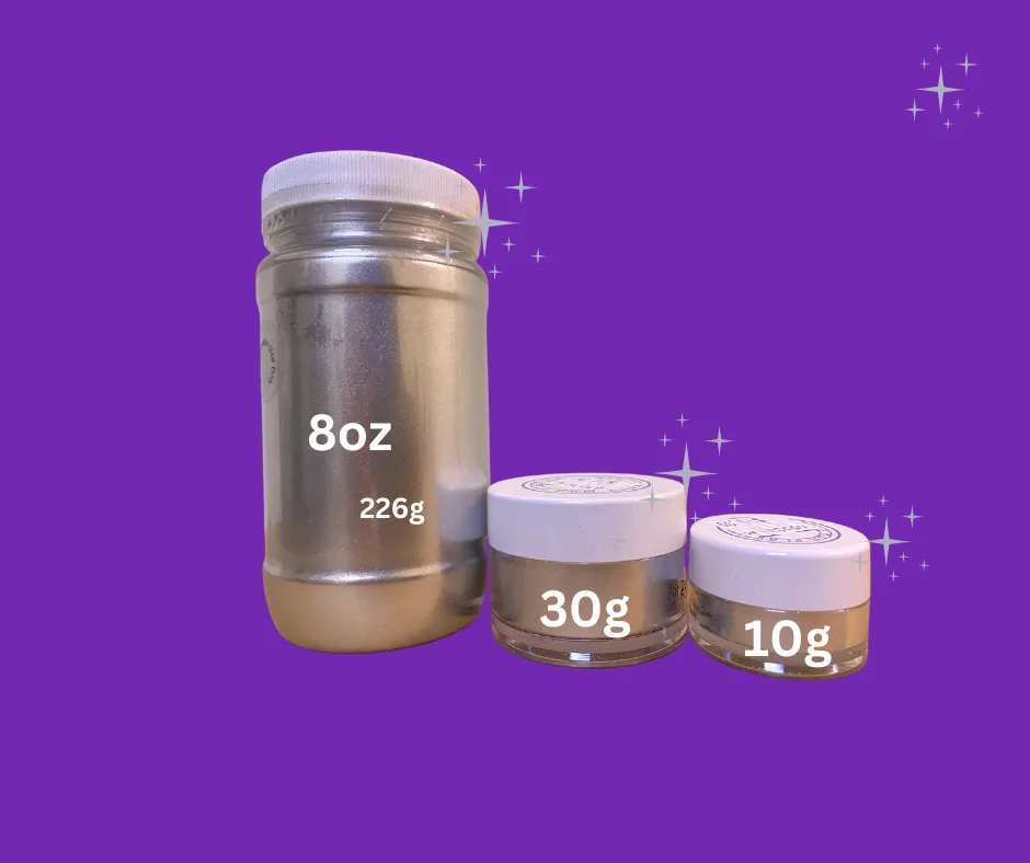 Silver Highlighter Dust- For decorations