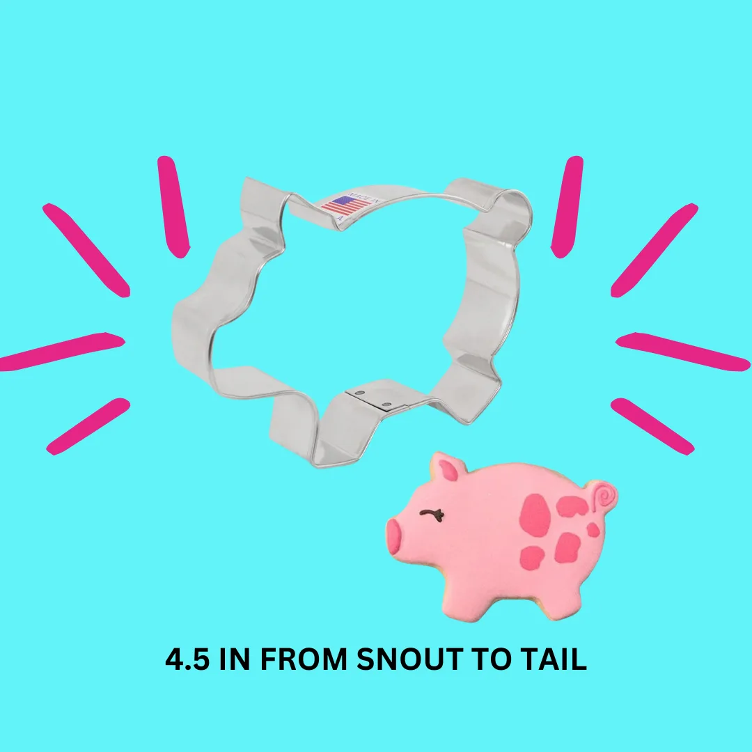 Cookie Cutter Pig shape