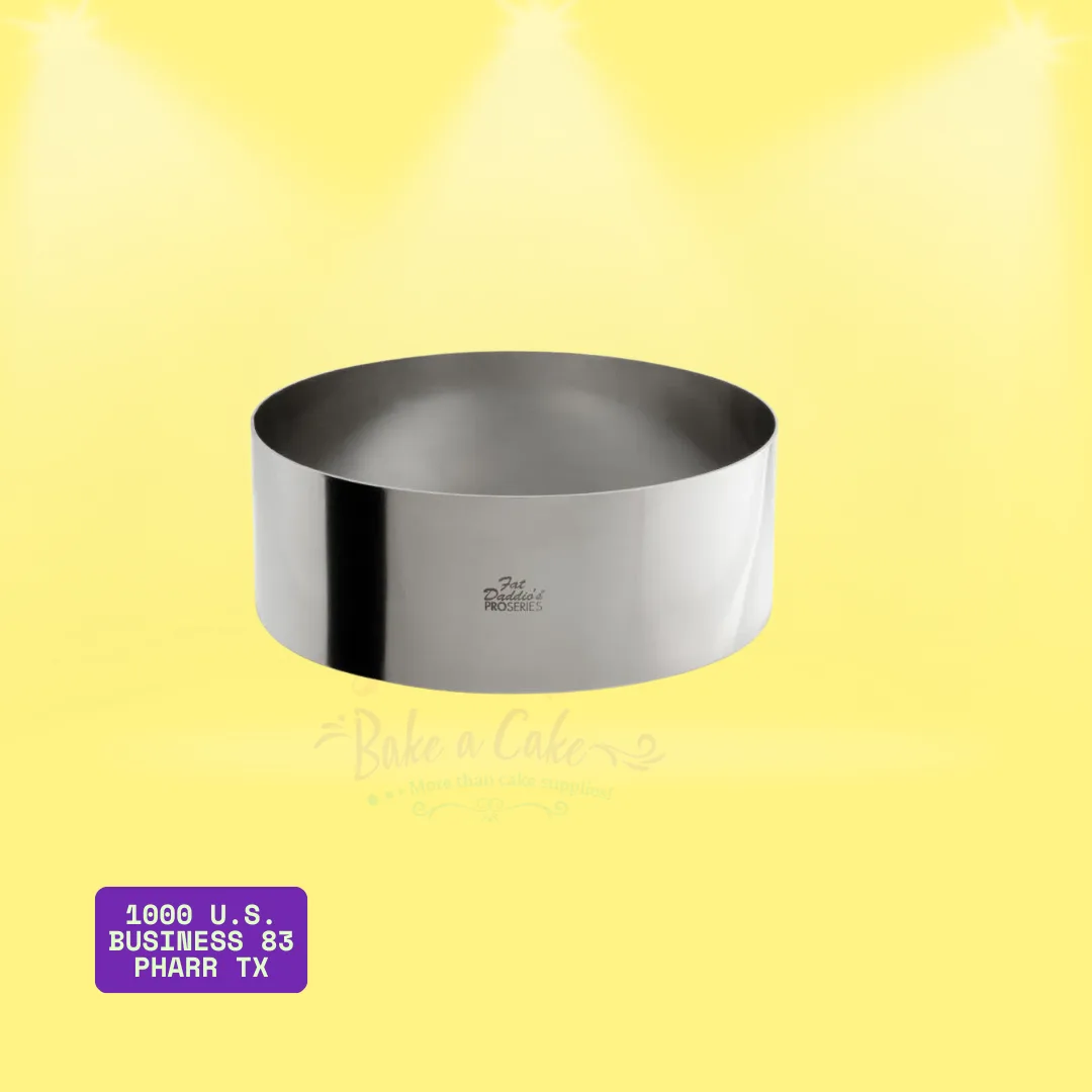 Fat Daddio’s Stainless Steel Cake Rings