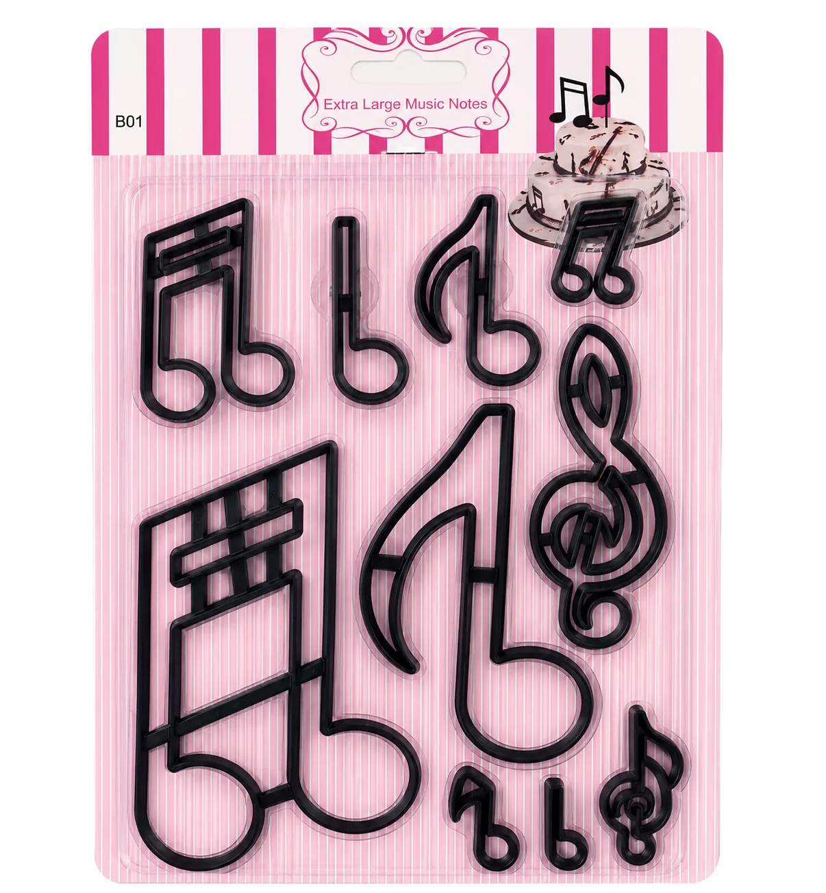 Musical Notes Fondant Cutter Set